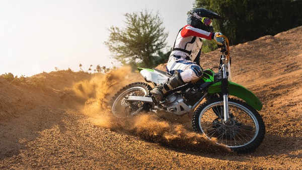 Motocyklista off road
