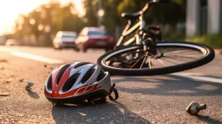 Potrącenie rowerzysty